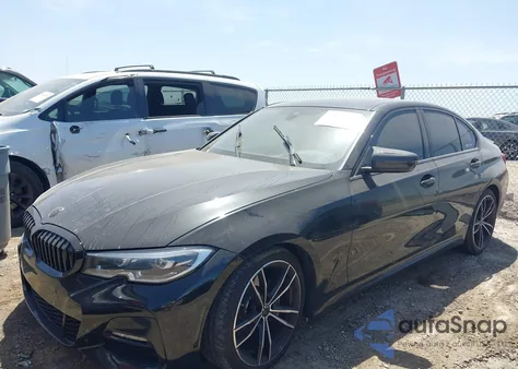2020 BMW 330I xDrive from USA, damaged, VIN 3MW5R7J00L8B41323
